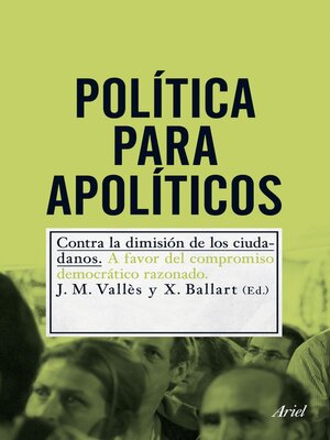 cover image of Política para apolíticos